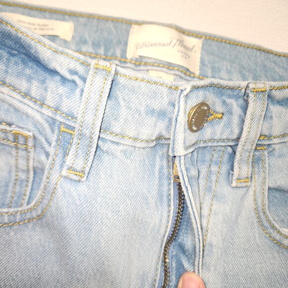 Universal thread fitted hip & thigh Flared leg long size 4 waist 28 length 45'' - Picture 3 of 8